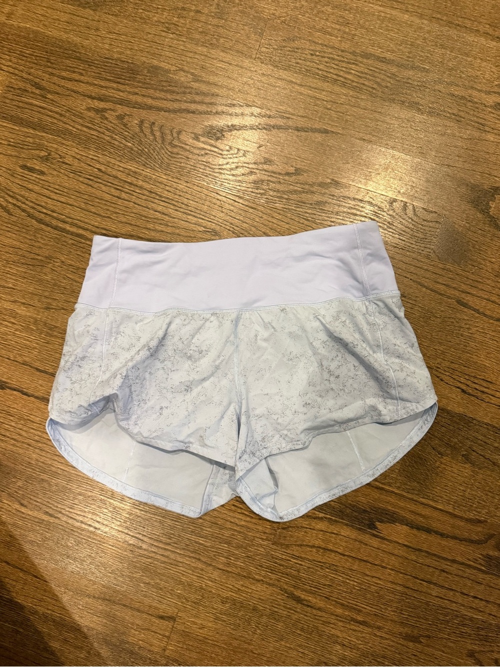 lululemon athletica Pale Blue Layered Athletic Shorts